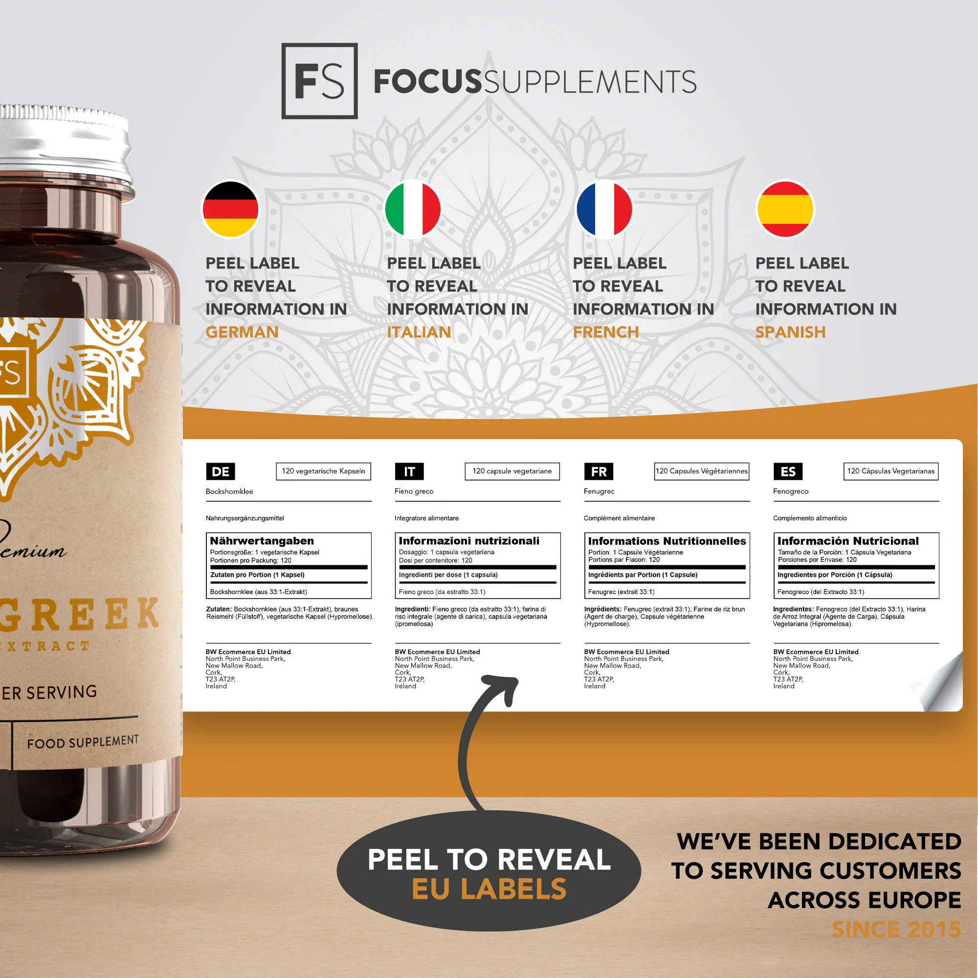 Fenugreek 33:1 Extract - Image 3