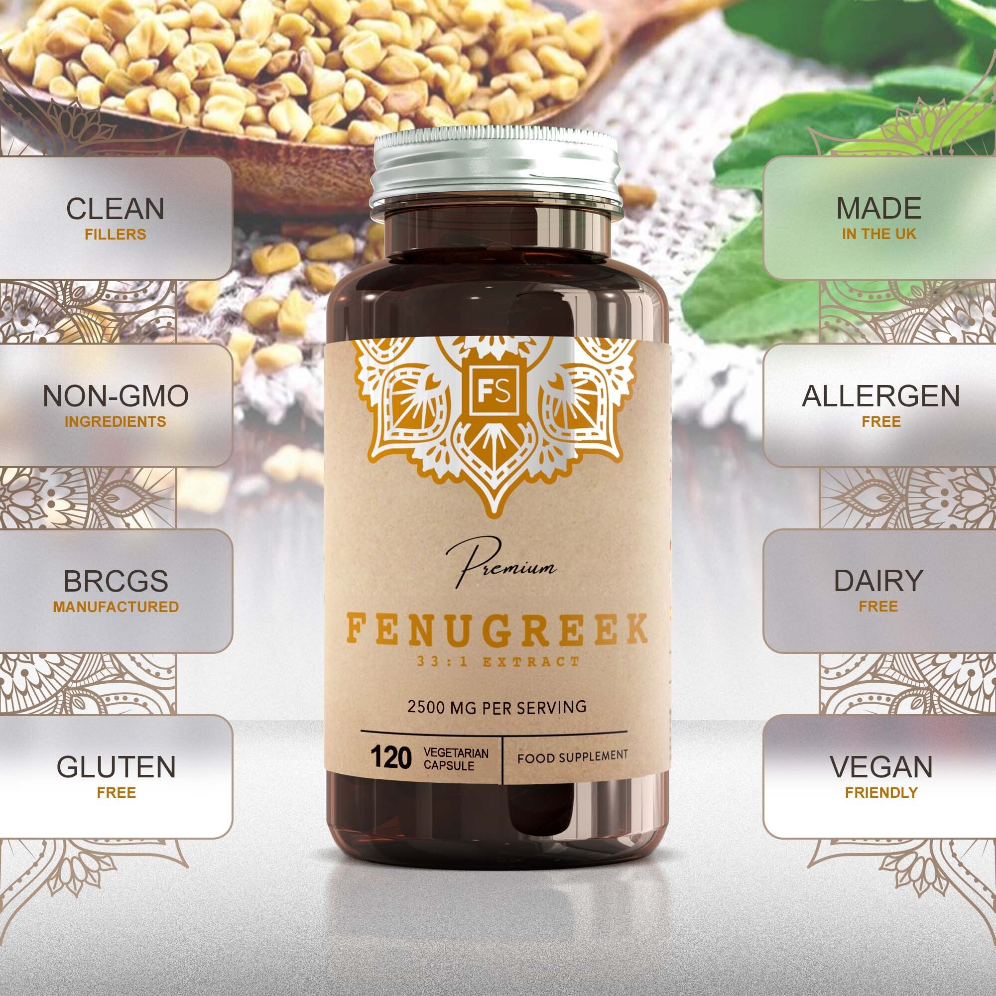 Fenugreek 33:1 Extract - Image 4