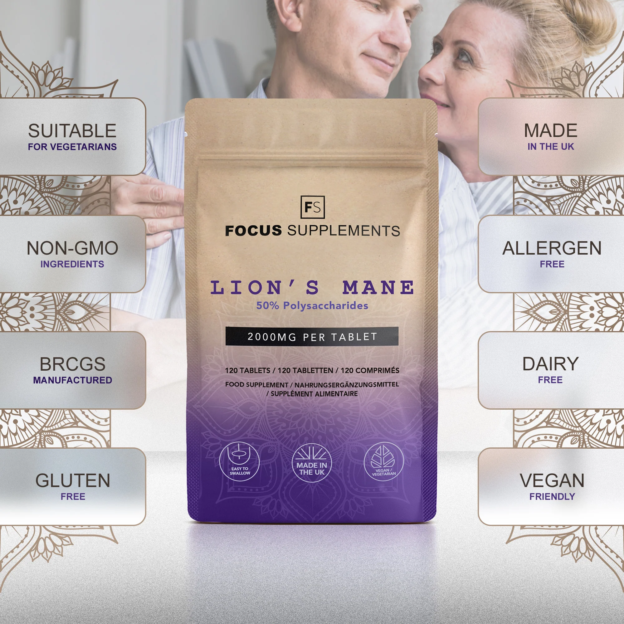 Lion’s Mane 50:1 Extract 2000mg - Image 4