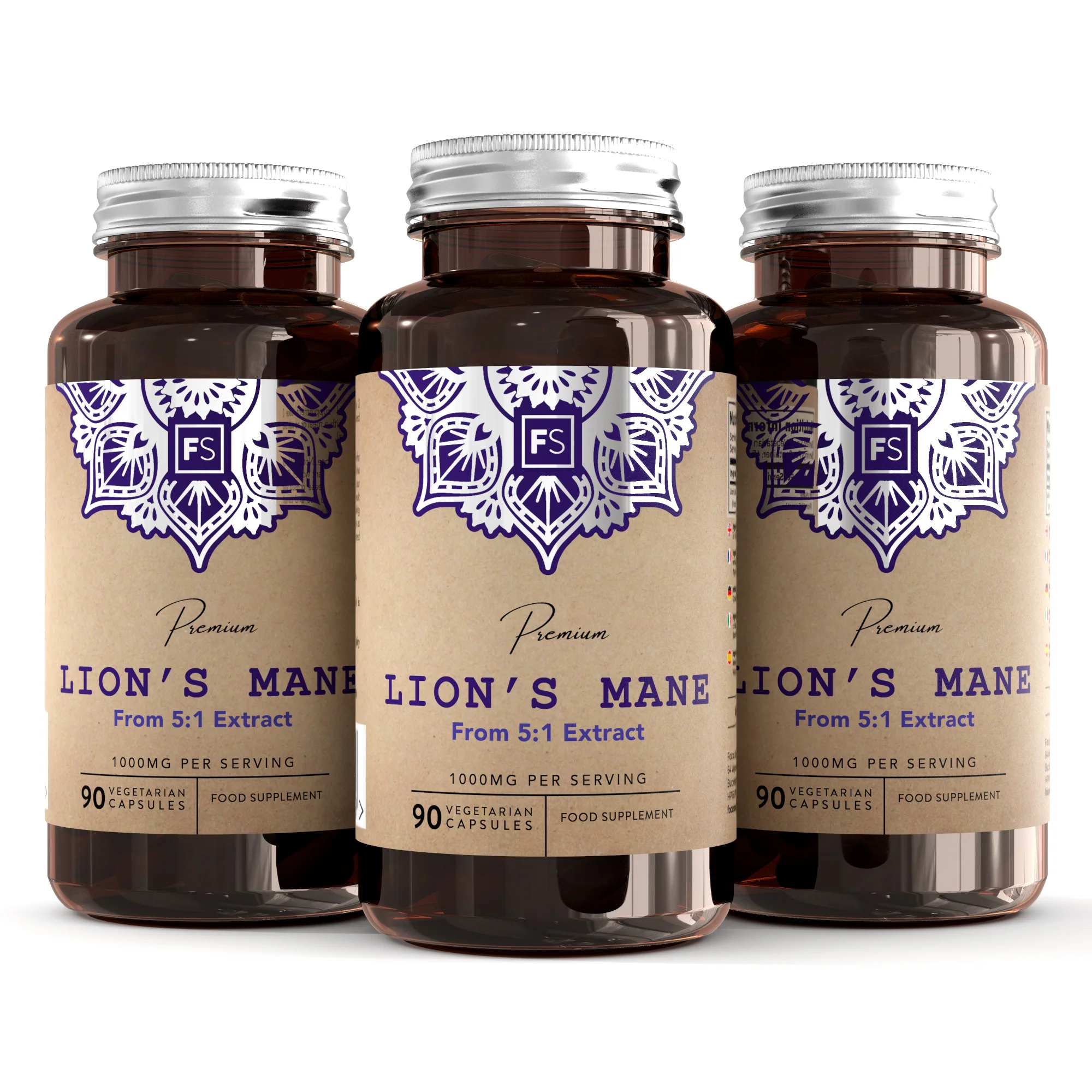 Lion’s Mane 5:1 Extract 1000mg - Image 11