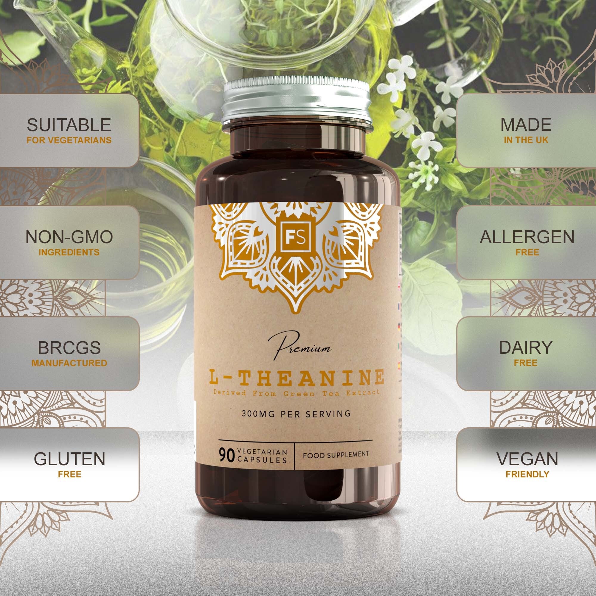 L-Theanine (From Green Tea Extract) - Image 4