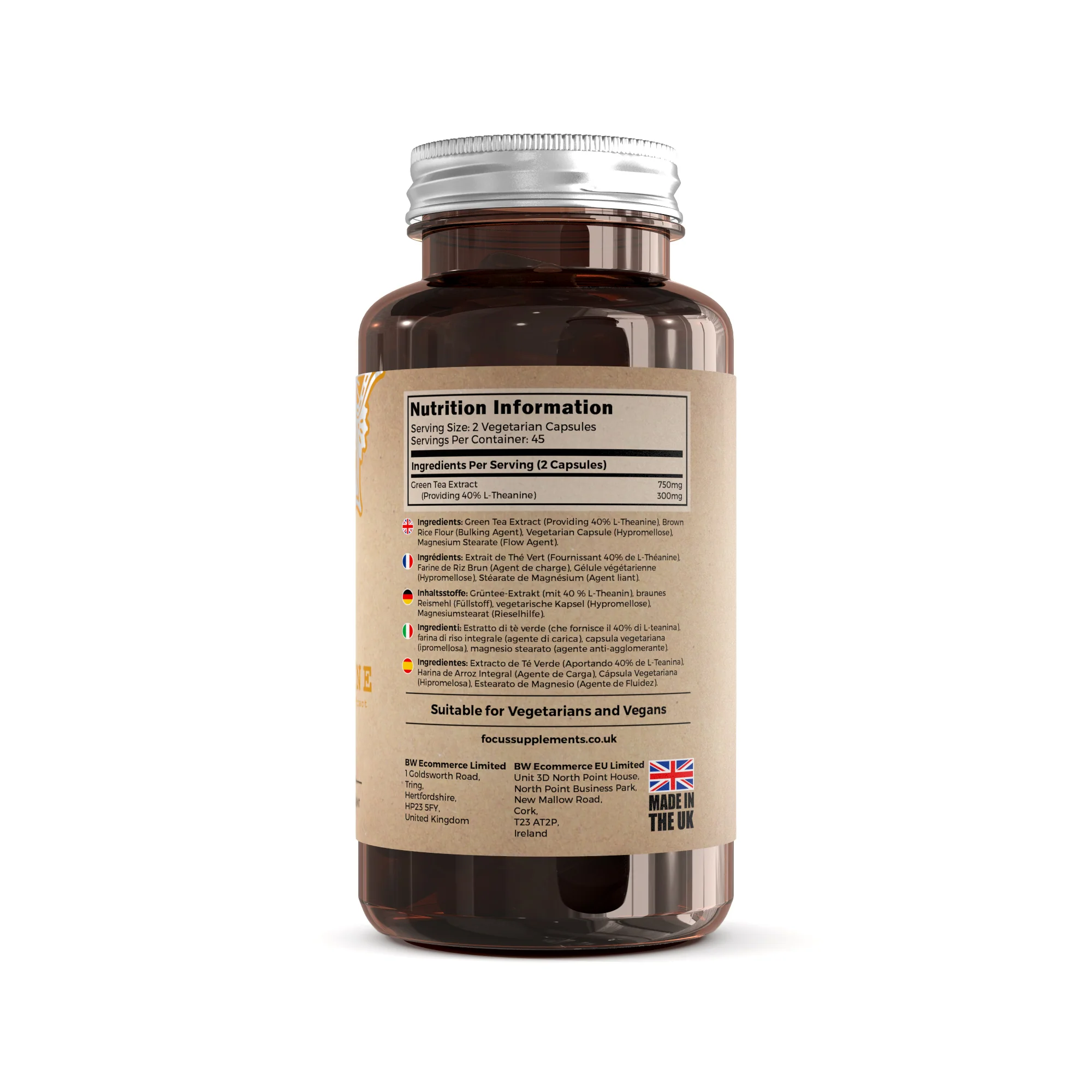 L-Theanine (From Green Tea Extract) - Image 9