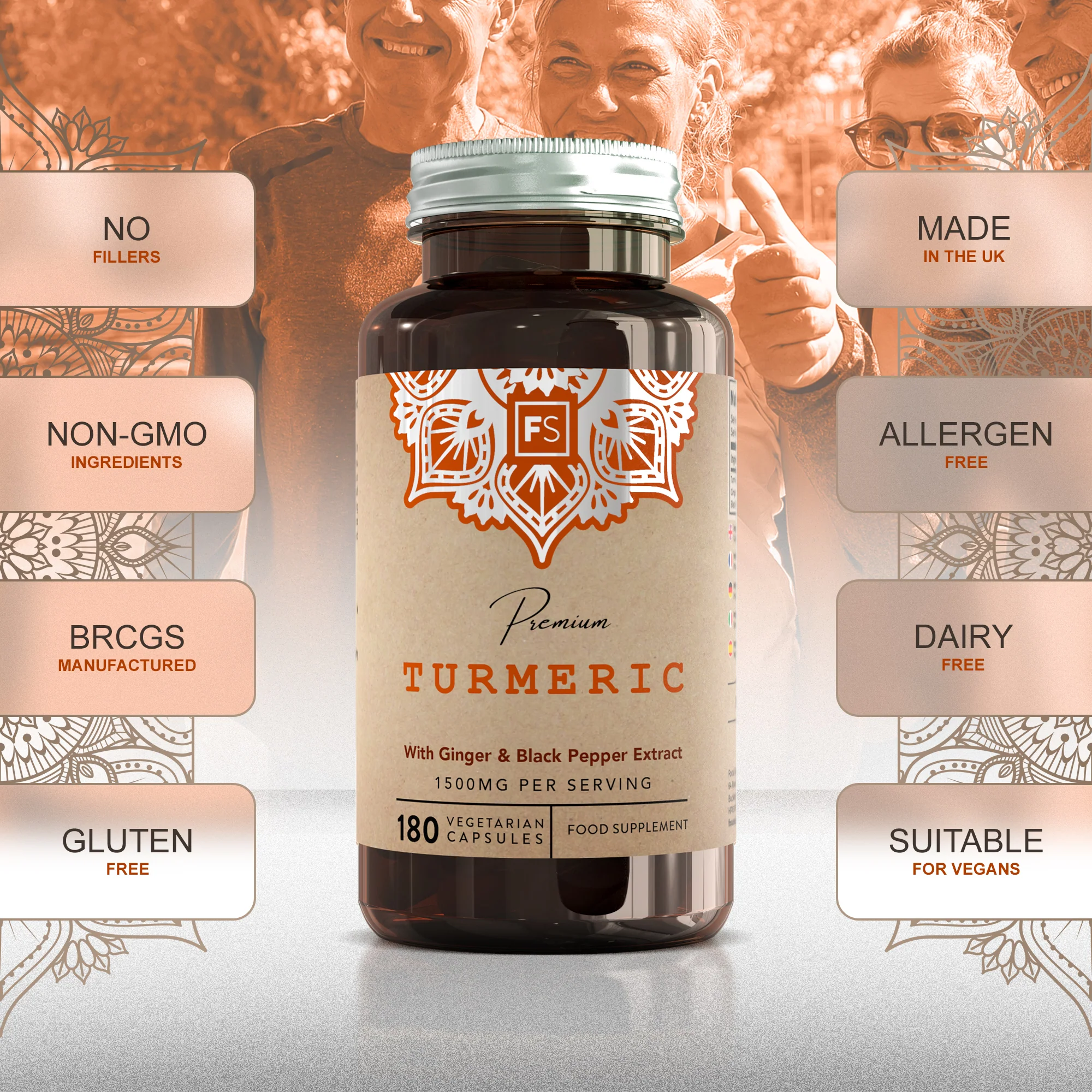 Turmeric, Ginger & Black Pepper Extract - Image 4